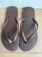 HAVAIANAS slippers bruin maat 37/38, Slippers, Bruin, Nieuw, Ophalen of Verzenden