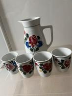 Glühwein kan en bekertjes, Huis en Inrichting, Keuken | Servies, Ophalen of Verzenden, Zo goed als nieuw, Overige stijlen, Overige typen