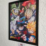 Dragon Ball Z Cell Saga ingelijste Poster 30*40cm, Rechthoekig Staand, Met lijst, Nieuw, Ophalen of Verzenden