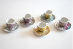 Illy collectie 1998 Robert Rauschenberg 5 espresso kopjes, Ophalen, Nieuw, Porselein, Kop en/of schotel
