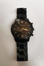 FOSSIL WATCH - NEUTRA CHRONOGRAPH, Sieraden, Tassen en Uiterlijk, Overige merken, Leer, Staal, Ophalen of Verzenden