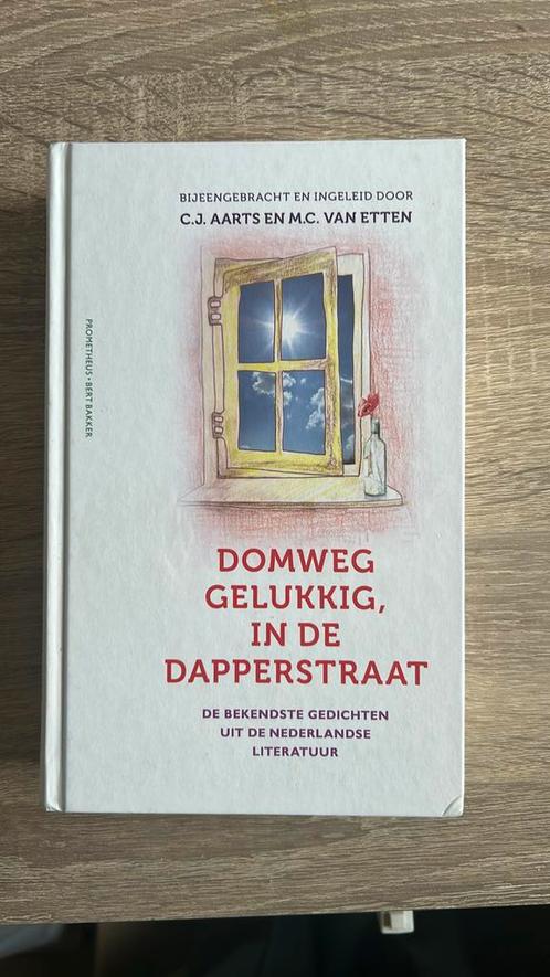 C.J. Aarts - Domweg gelukkig, in de Dapperstraat, Boeken, Gedichten en Poëzie, Zo goed als nieuw, Ophalen of Verzenden