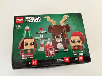 Lego 40353 brickheads Elf, Elfie & Reindeer beschikbaar voor biedingen