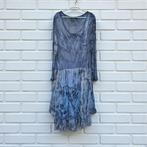 Made in Italy Dress Universele Maat Grijs Kant Tie-Dye, Kleding | Dames, Made in Italy, Maat 46/48 (XL) of groter, Zo goed als nieuw