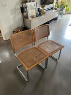 Cesca Marcel Brauer rotan webbing stoel retro Thonet, Huis en Inrichting, Riet of Rotan, C, Ophalen of Verzenden, Bruin