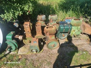 Meerdere stationaire motoren wolseley petter lister beschikbaar voor biedingen