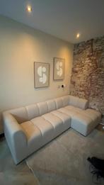 Hoekbank beige, Ophalen of Verzenden, Zo goed als nieuw