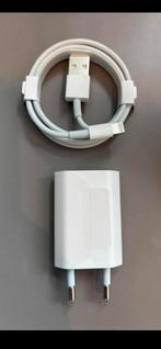 iPhone adapter met kabel nieuw, Telecommunicatie, Mobiele telefoons | Apple iPhone, IPhone 11 Pro Max, Wit, Nieuw, Ophalen of Verzenden