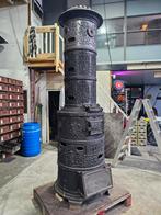 Antieke Potkachel - Circule Victoria Jahn, Huis en Inrichting, Kachels, Potkachel, Gebruikt, Ophalen of Verzenden, Vrijstaand