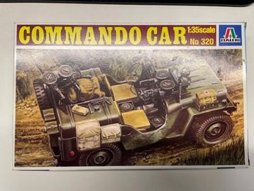 Bouwdoos 1:35 Italeri 320 Commando Car beschikbaar voor biedingen