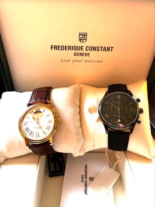 Frédérique Constant - 2x Unique model en origineel, Sieraden, Tassen en Uiterlijk, Horloges | Heren, Zo goed als nieuw, Polshorloge