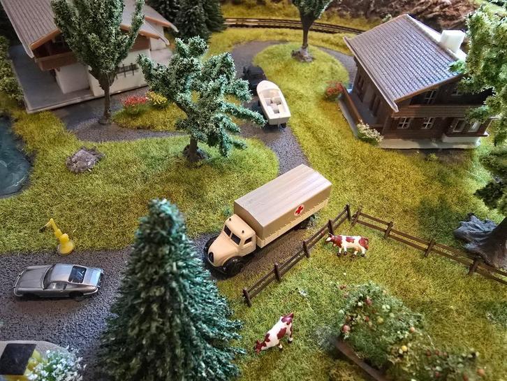 Treinbaan in koffer, Hobby en Vrije tijd, Modeltreinen | Overige schalen, Zo goed als nieuw, Overige typen, Gelijkstroom, Overige merken