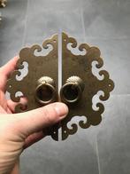 Chinees beslag chinese bruidskast of oosterse kast rillig, Verburgt Vintage, Nieuw, Ophalen of Verzenden, https://verburgtvintage.nl/#contact