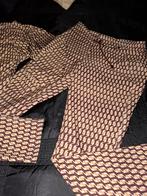 Zizo maicazz travelstof setje broek 38 blouse xl nieuwstaat, Kleding | Dames, Broeken en Pantalons, Maat 38/40 (M), Overige kleuren