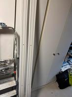2x Hornbach Gordijnrails Dubbel - Nieuw, Ophalen of Verzenden, Nieuw, Wit, 200 cm of meer
