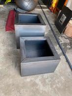 Mooie Corten stalen bloembakken, Ophalen, 100 cm of meer, Nieuw, Metaal