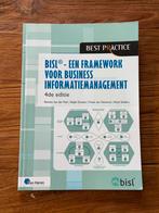 BISL - Een framework voor business informatiemanagement, Boeken, Ophalen of Verzenden, Beta, Zo goed als nieuw, HBO