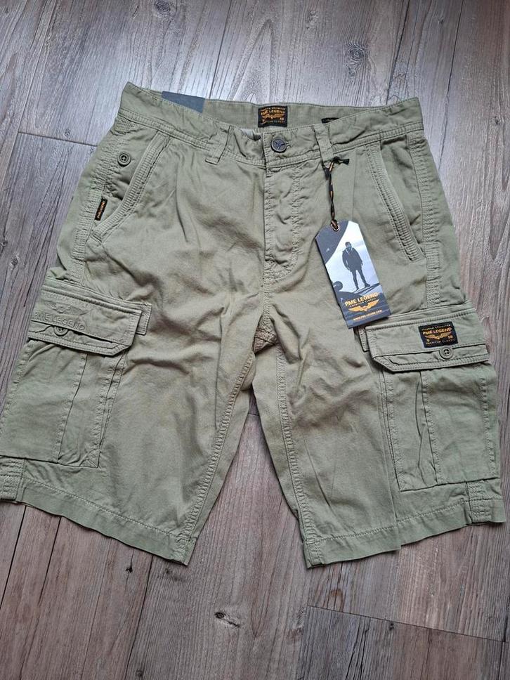 PME LEGEND cargo-short W30, Kleding | Heren, Spijkerbroeken en Jeans, Nieuw, W32 (confectie 46) of kleiner, Overige kleuren, Ophalen of Verzenden
