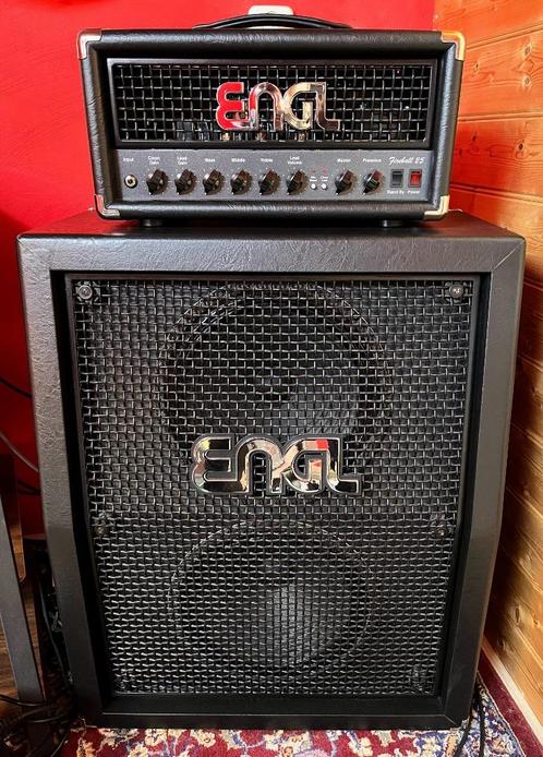 Engl E633 Fireball 25 + Engl E212VB Pro, Muziek en Instrumenten, Versterkers | Bas en Gitaar, Zo goed als nieuw, Gitaar, Minder dan 50 watt