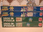 Jan van Haasteren Puzzels - 4 stuks - 1500, Hobby en Vrije tijd, Denksport en Puzzels, Ophalen of Verzenden, 500 t/m 1500 stukjes
