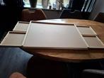 Houten puzzelbord  met lades1000 stukjes, Ophalen of Verzenden, Minder dan 500 stukjes, Zo goed als nieuw