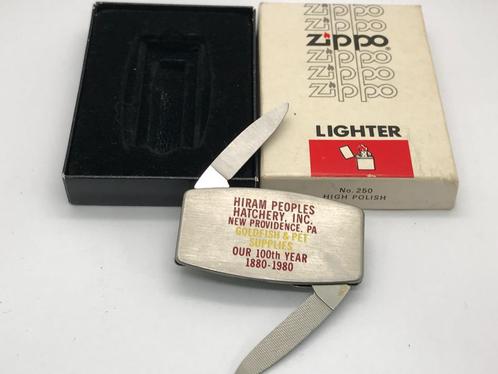 Zippo Zakmes (van de aanstekers) Klein Moneyclip nailfile me, Caravans en Kamperen, Kampeergereedschap, Gebruikt, Ophalen of Verzenden