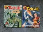 Trigie - 2 Stripboeken - Oberon Reeks, Boeken, Stripboeken, Meerdere stripboeken, Ophalen of Verzenden, Gelezen, Han van Keulen