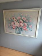 Bloemen schilderij, Ophalen, 50 tot 75 cm, Zo goed als nieuw, Schilderij