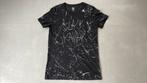 T-shirt Black kaviar maat M zwart wit, Maat 48/50 (M), Zwart, Ophalen of Verzenden, Black kaviar