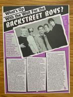 Amerikaans artikel Backstreet Boys / Hanson / 3T, Verzenden, 1980 tot heden, Buitenland, Knipsel(s)