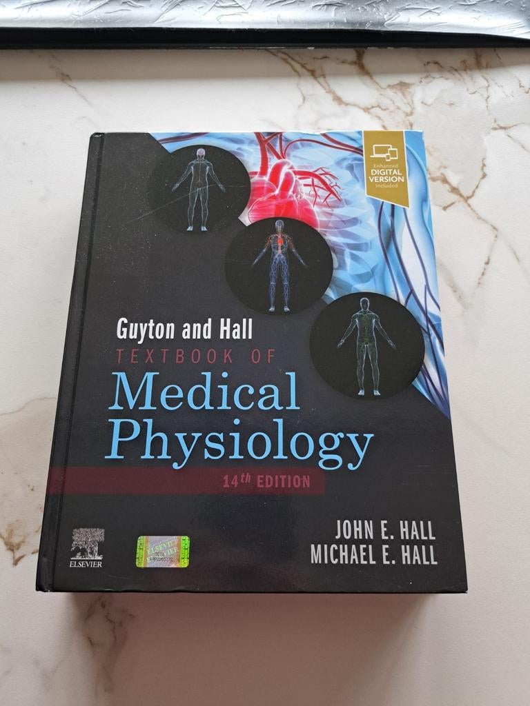 Guyton and Hall Textbook of Medical Physiology 14E, Boeken, Ophalen of Verzenden, Zo goed als nieuw