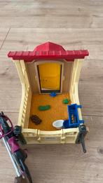 Playmobil paarden setje, Ophalen