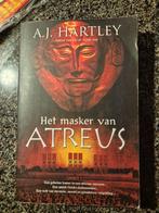 Het masker van Atreus - A.J. Hartley, Ophalen of Verzenden, Gelezen, A.J. Hartley, Nederland