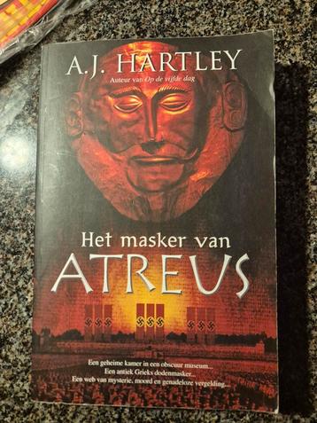 Het masker van Atreus - A.J. Hartley beschikbaar voor biedingen