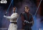 Sideshow Star Wars Clone Wars Anakin Skywalker Obi-Wan, Verzamelen, Star Wars, Nieuw, Actiefiguurtje, Ophalen of Verzenden