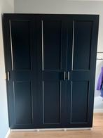 Pax kast Ikea, donkerblauw, wit, kledingkast grimo, paxkast, Huis en Inrichting, Kasten | Kledingkasten, Ophalen, 100 tot 150 cm