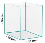 Volglas aquarium 25x25x30, Dieren en Toebehoren, Vissen | Aquaria en Toebehoren, Nieuw, Ophalen of Verzenden, Leeg aquarium, Nvt