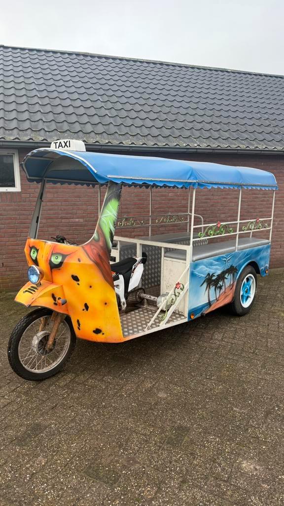 Piaggio ape , Vespa ape , tuktuk , foodtruck , eyecatcher !!, Fietsen en Brommers, Brommers | Overige merken, Ophalen