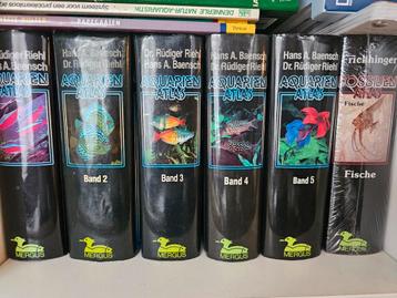 Boeken aquarium Mergus band 1 t/m 6 beschikbaar voor biedingen