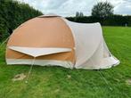 Karsten tent 260, geel, 2005, Caravans en Kamperen, Tenten, Ophalen, Gebruikt, Tot en met 3