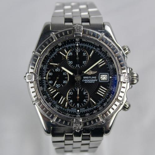Breitling Crosswind -  A13055 - Black dial, Sieraden, Tassen en Uiterlijk, Horloges | Heren, Gebruikt, Polshorloge, Breitling