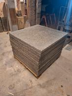 14m² 100x100 schellevis antraciet, gebruikt, op pallet, Tuin en Terras, Tegels en Klinkers, Ophalen of Verzenden, Gebruikt, Beton