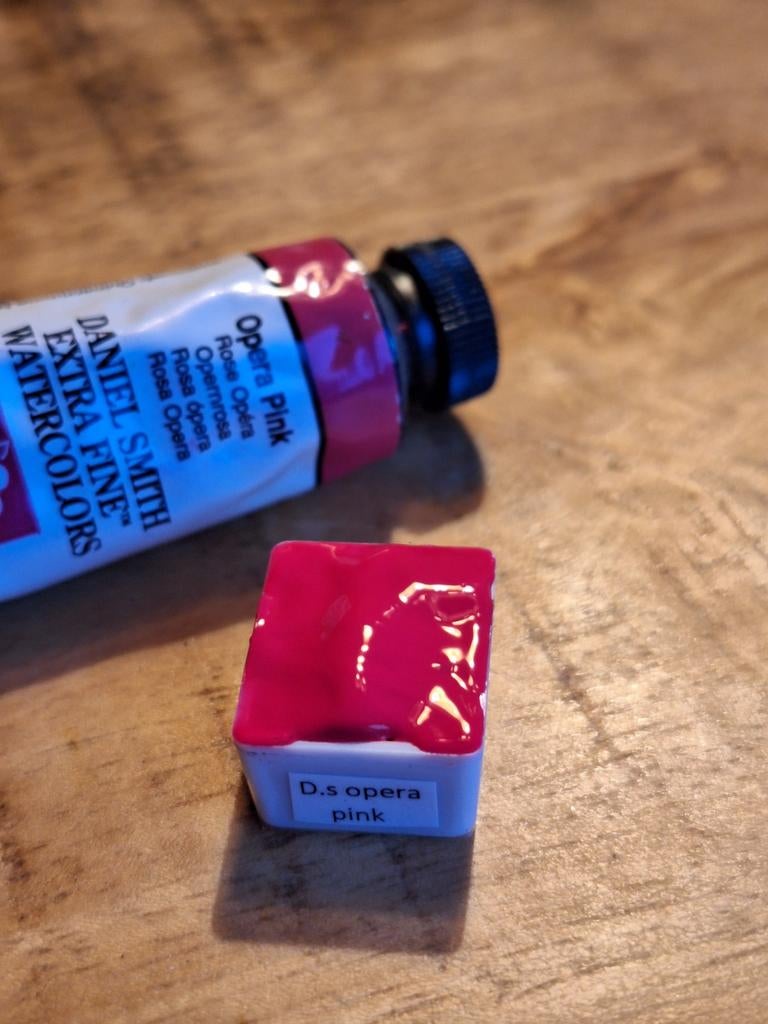 Daniel Smith Aquarel - Opera Pink ½ Napje, Ophalen of Verzenden, Nieuw, Waterverf