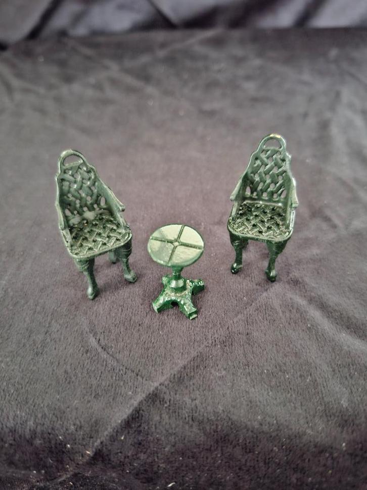 Lemax Patio Group set of 3, Diversen, Kerst, Gebruikt, Ophalen of Verzenden