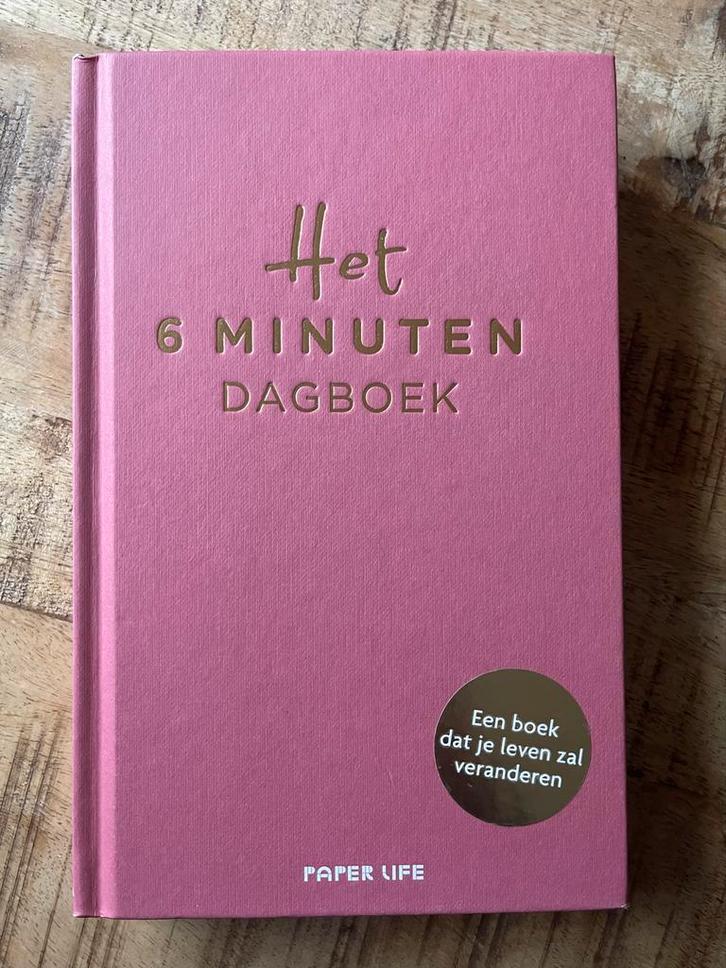 Het 6 Minuten Dagboek - Roze, Boeken, Psychologie, Zo goed als nieuw, Overige onderwerpen, Ophalen of Verzenden