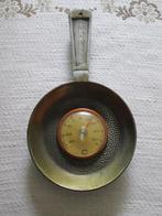 Souvenir Andalsnes pannetje, thermometer,metaal 19 cm.hoog, Antiek en Kunst, Curiosa en Brocante, Ophalen of Verzenden