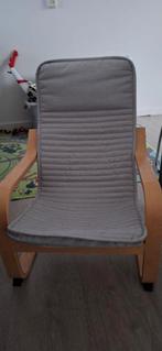 Ikea POÄNG
Kinderfauteuil, berkenfineer/Knisa lichtbeige, Tuin en Terras, Ophalen