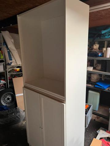 Witte Ikea Billy Oxberg met deuren nieuwprijs 109 euro - afbeelding 6
