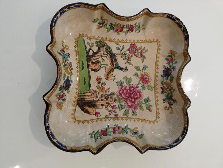 Antiek Spode Copeland Schaal, Antiek en Kunst, Antiek | Schalen, Ophalen of Verzenden