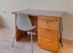 Vintage eiken bureau fifties, 50-er jaren, Antiek en Kunst, Antiek | Kantoor en Zakelijk, Ophalen